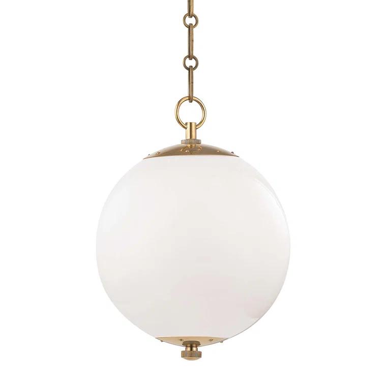 Kikki Pendant Light - Aged Brass / Small