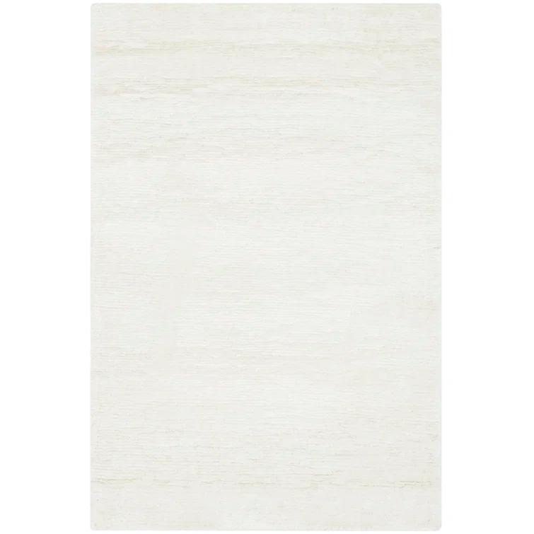 Opal Elegance 9' x 12' Hand-Knotted Viscose-Cotton Blend Area Rug