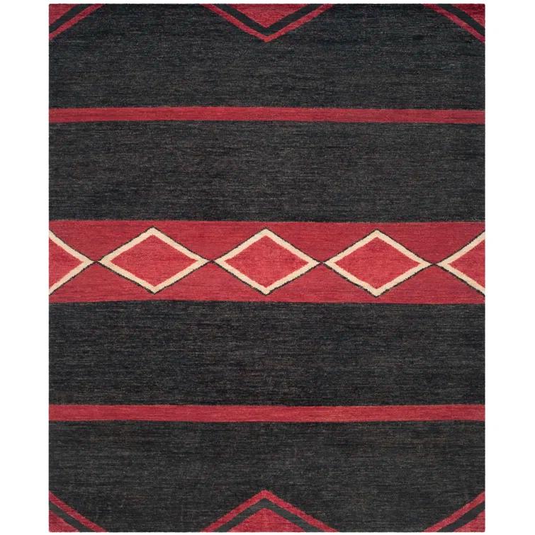 Blackridge Hand-Knotted Wool and Cotton 8' x 10' Area Rug