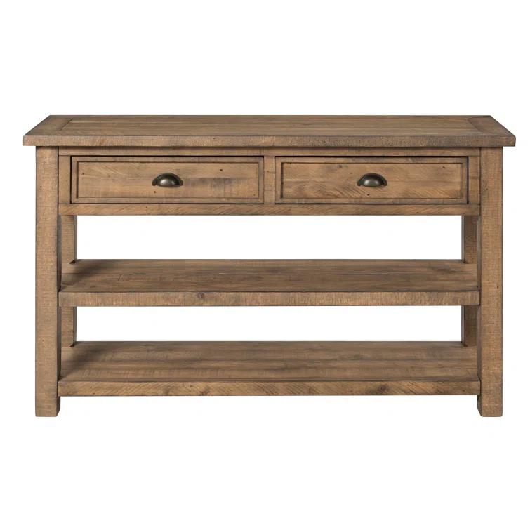 Holliman 50'' Solid Wood Console Table