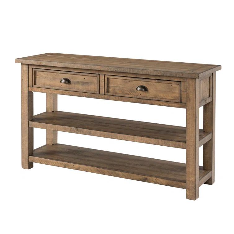 Holliman 50'' Solid Wood Console Table
