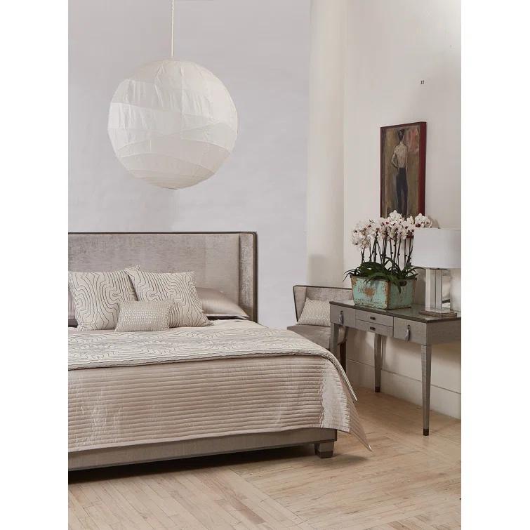 Quilted Silk Channel Coverlet
