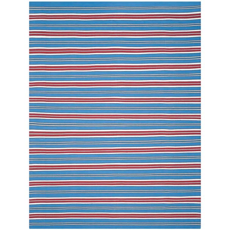 Leopold Lauren Ralph Lauren Flat Weave Performance Striped Rug