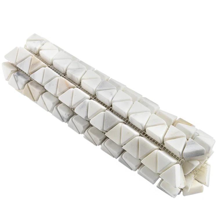Calacatta Marble Honeycomb Mosaic Wall Tile