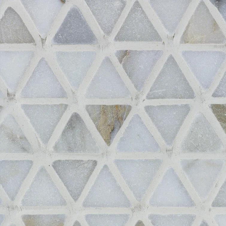 Calacatta Marble Honeycomb Mosaic Wall Tile