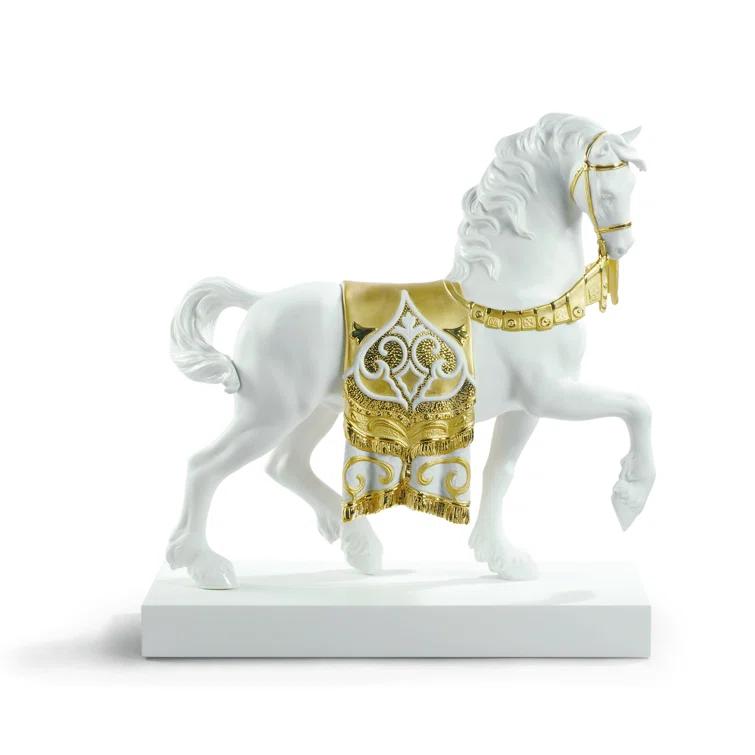 Lladro Regal Steed Figurine