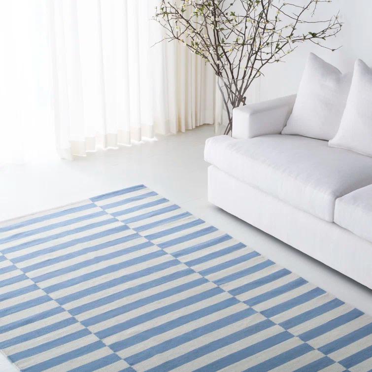 Ludlow Lauren Ralph Lauren Flat Weave Cotton Striped Rug