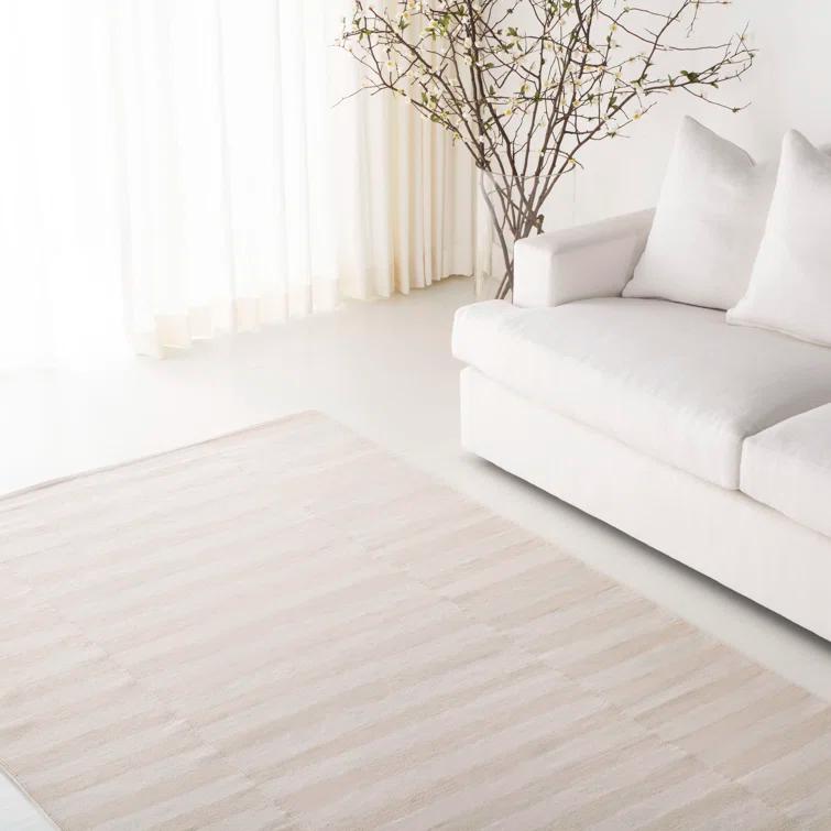 Ludlow Lauren Ralph Lauren Flat Weave Cotton Striped Rug