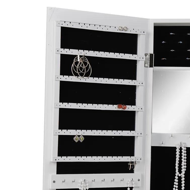 Mind Reader 3.5'' Wide Wall Jewelry Armoire
