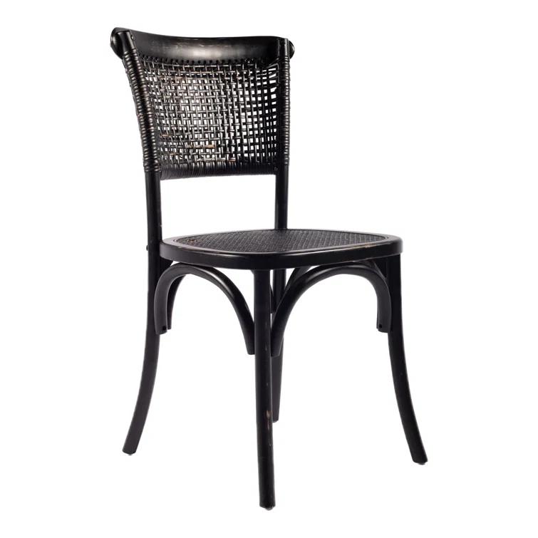 Lotta Dining Chair, Set of 2 - Black