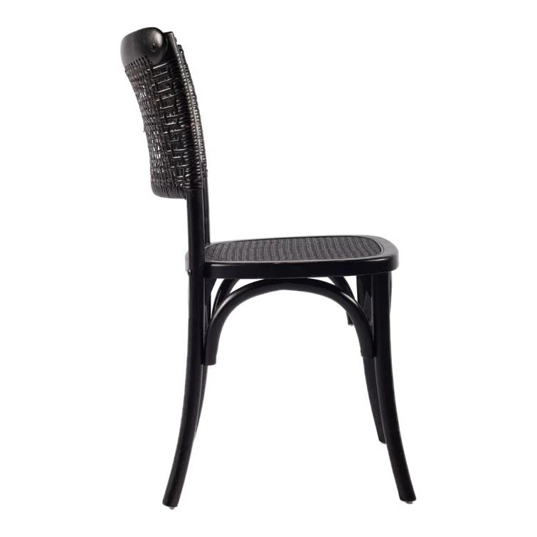 Lotta Dining Chair, Set of 2 - Black