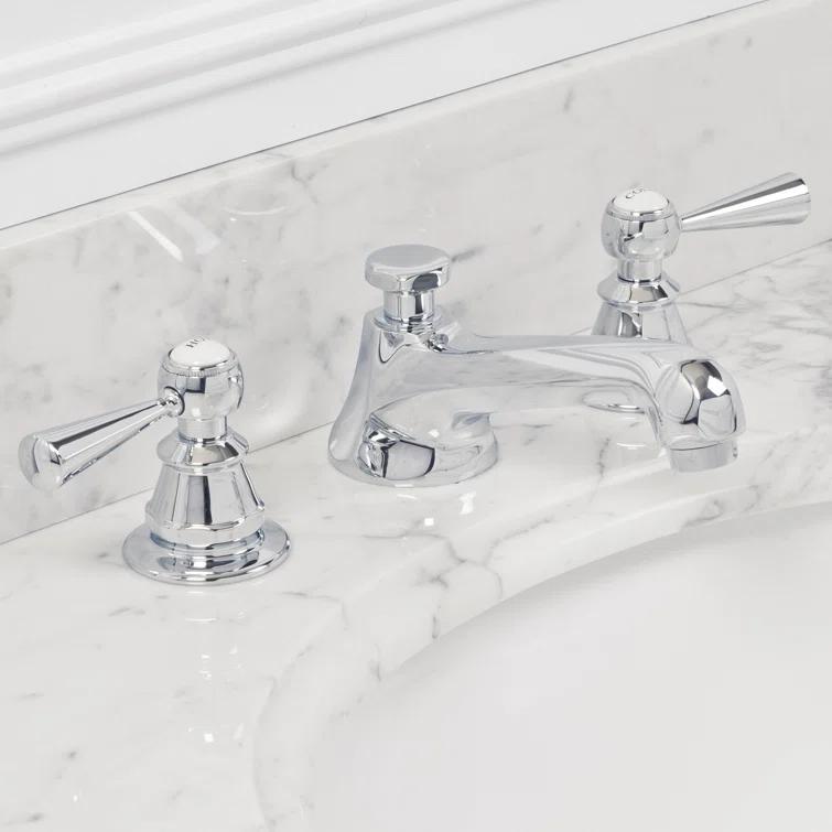 Carlson Widespread 2-handle Bathroom Faucet with Drain Assembly