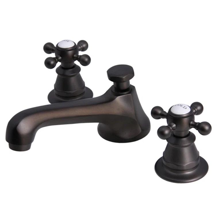 Carlson Widespread Bathroom Faucet with Drain Assembly