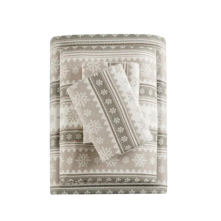 Woolrich 100% Cotton Flannel Sheet Set