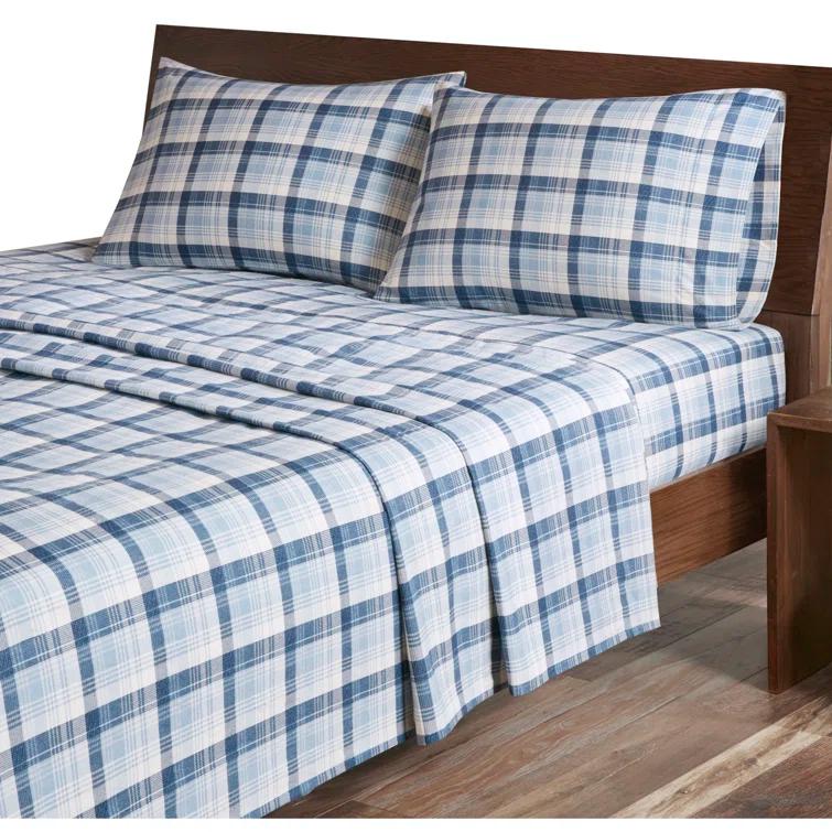 Woolrich 100% Cotton Flannel Sheet Set