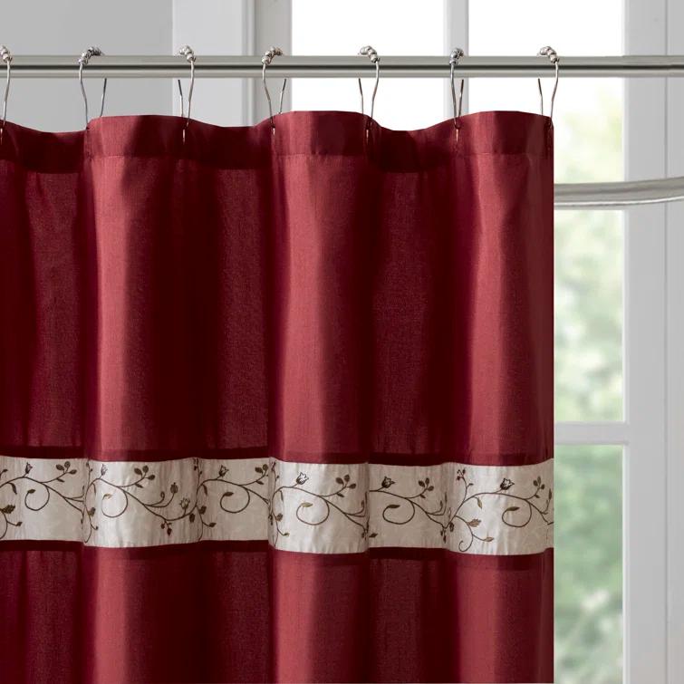 Madison Park Serene Polyester Shower Curtain