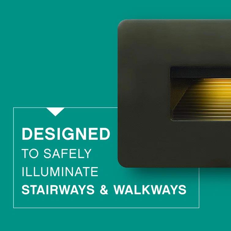 Luna Horizontal 120v 2700K Integrated LED Step Light