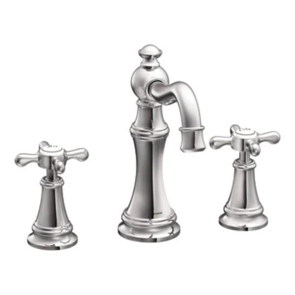 Weymouth Widespread Bathroom Faucet with Drain Assembly
