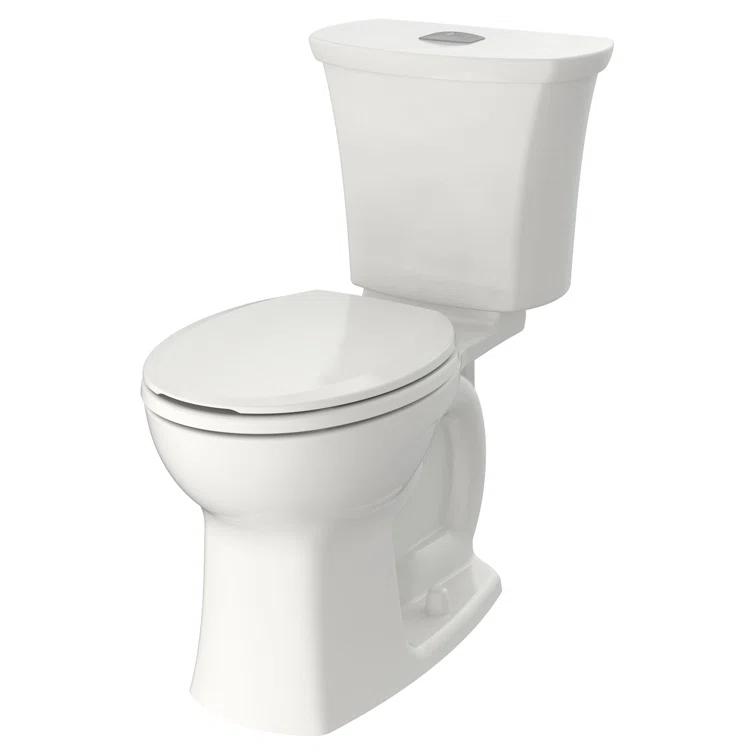 American Standard Edgemere 1.6 Gallons GPF Round Comfort Height Floor Mounted Kit (Seat Not Included)