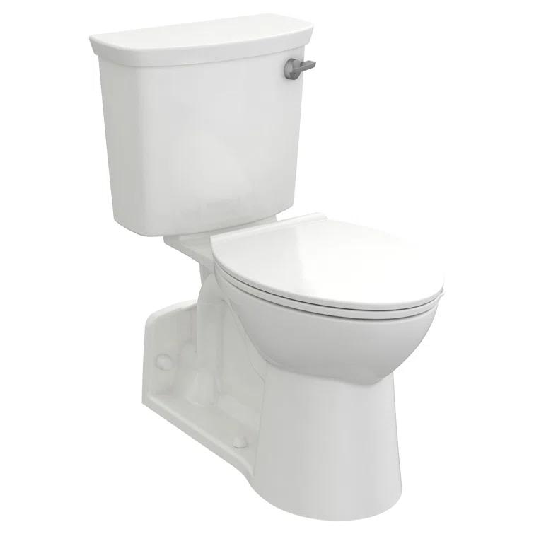 American Standard 209AA138.020 American Standard Yorkville 1.28 Gallons GPF Elongated Chair Height Floor Mounted Kit (Seat Not Included)