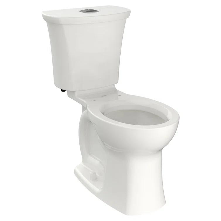 American Standard Edgemere 1.6 Gallons GPF Round Comfort Height Floor Mounted Kit (Seat Not Included)