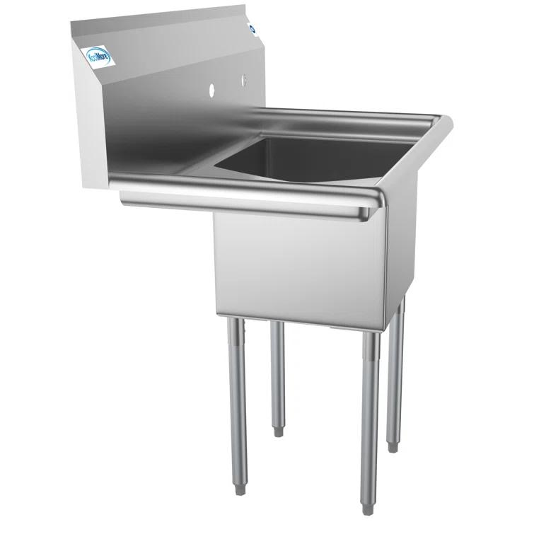 33" x 21" Freestanding Service Sink