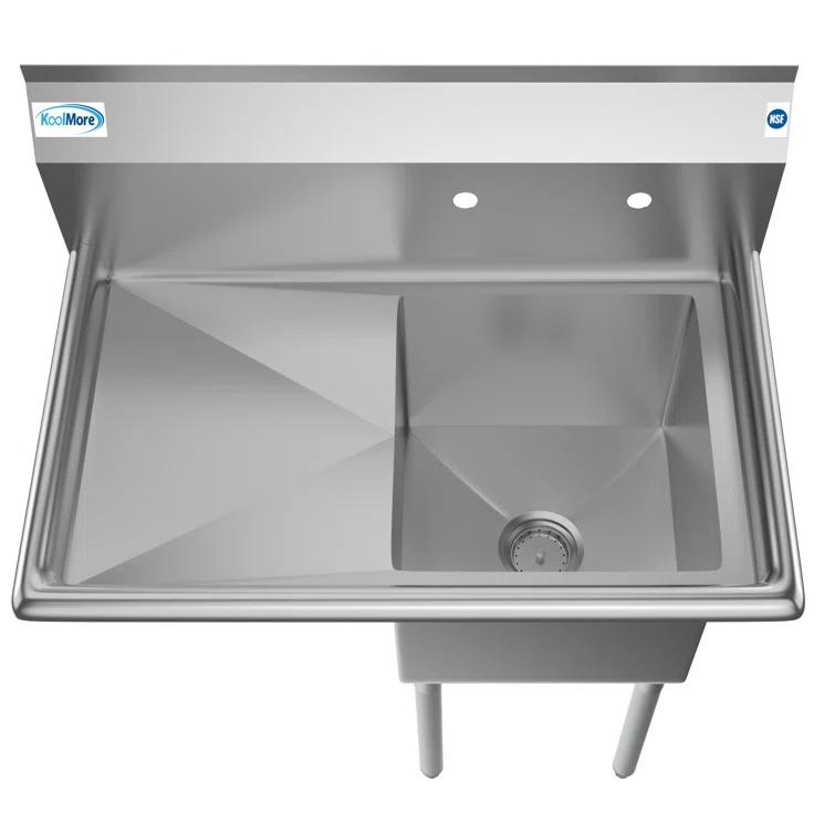 33" x 21" Freestanding Service Sink