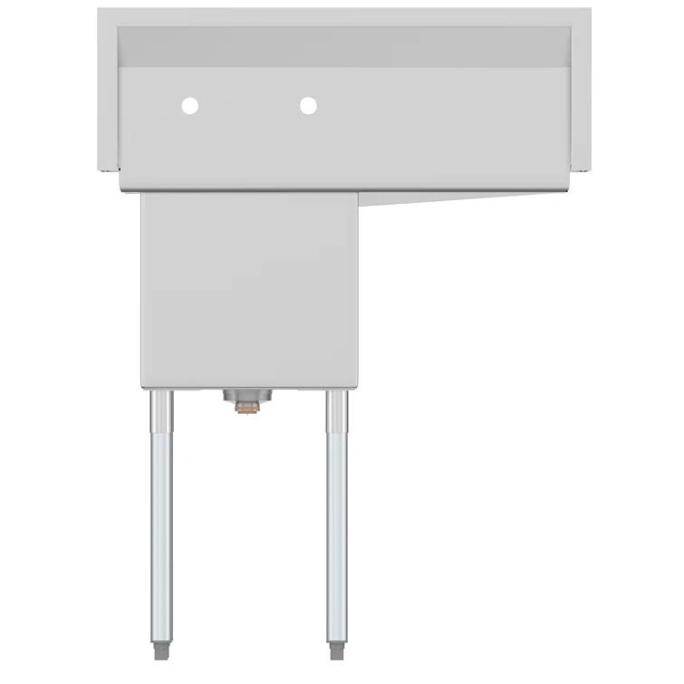 33" x 21" Freestanding Service Sink