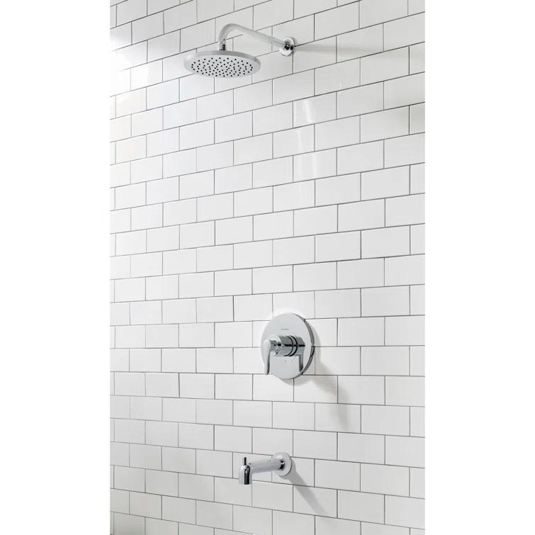 Studio S Thermostatic Tub and Shower Faucet