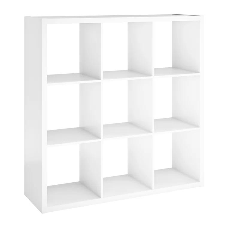 43.98" H x 43.82" W Decorative Cube Bookcase