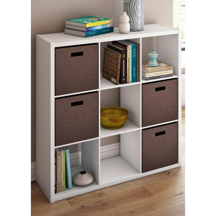 43.98" H x 43.82" W Decorative Cube Bookcase