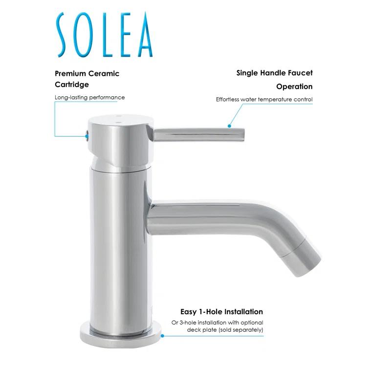 Amity Single-Hole Bathroom Faucet