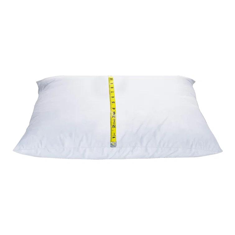 ComfyDown ComfyDown 95% Feather 5% Down Rectangle Decorative Pillow Insert Sham Stuffer