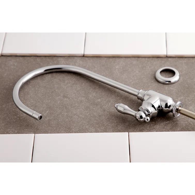 Kingston Brass Tudor Single-Handle 1-Hole Deck Mount Water Filtration Faucet