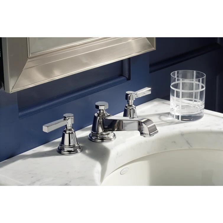 Pinstripe® Pure Widespread Bathroom Sink Faucet with Cross Handles