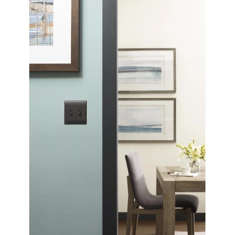 Candler 2-Gang Toggle Light Switch Wall Plate