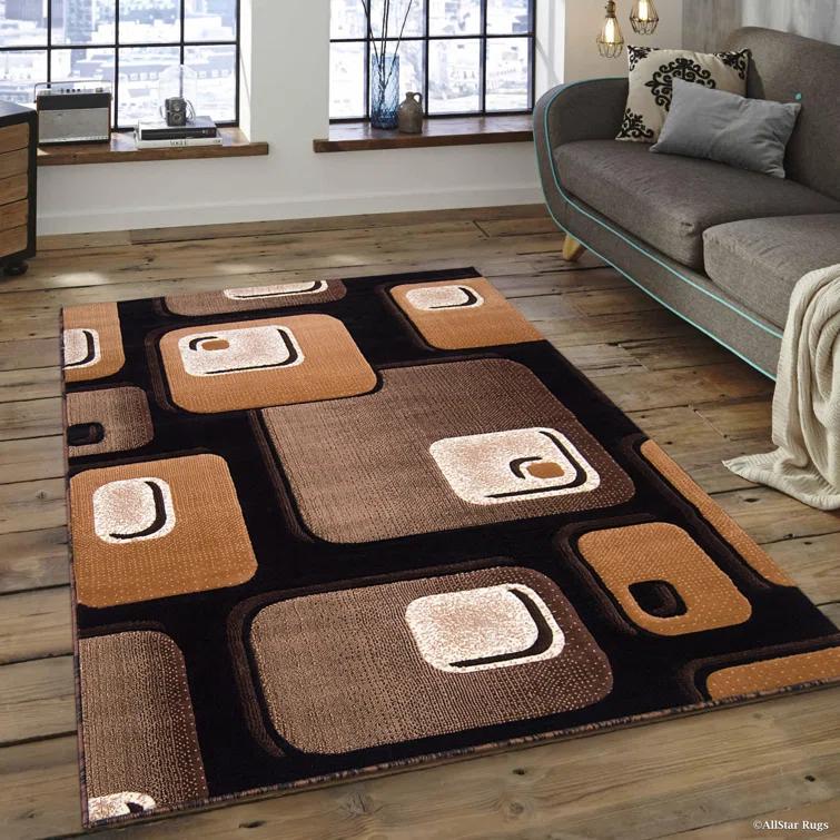 Donnieann Performance Geometric Indoor Rug