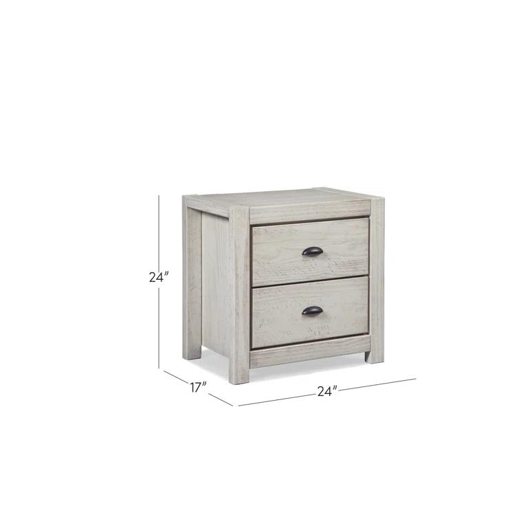 Montauk 24'' W Solid Wood Nightstand