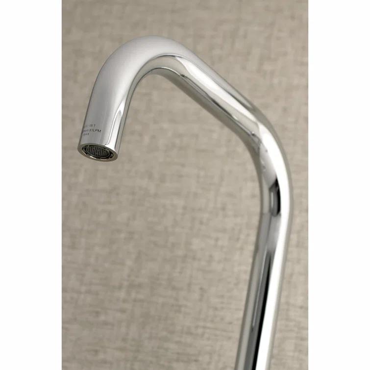 Kingston Brass Concord Double-Handle 2-Hole Wall-Mount Bridge Kitchen Faucet