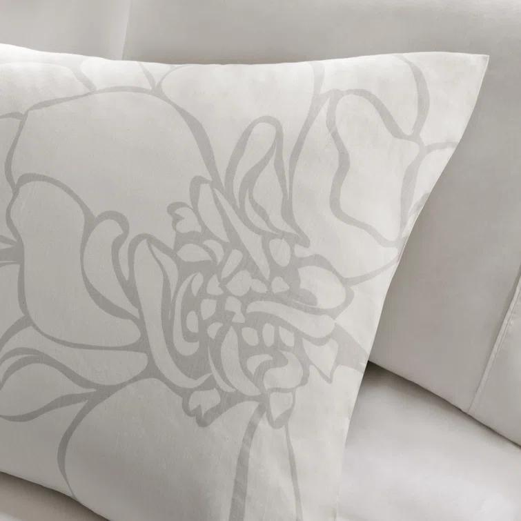 Madison Park Lola 7 Piece Floral Cotton Comforter Set