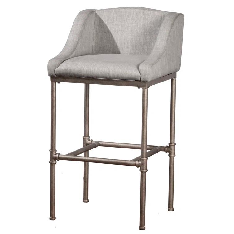 Halltown Metal Counter or Bar Height Stool
