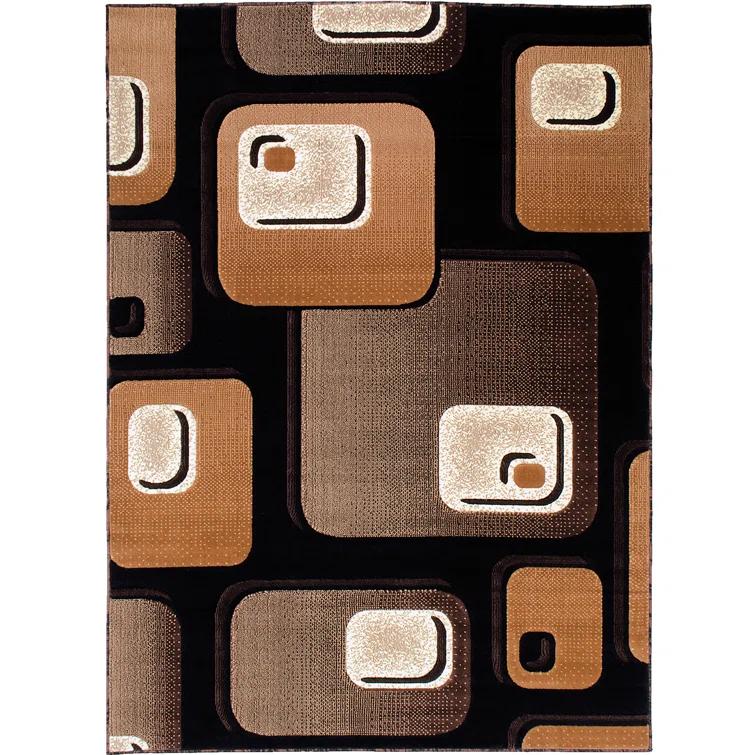 Donnieann Performance Geometric Indoor Rug