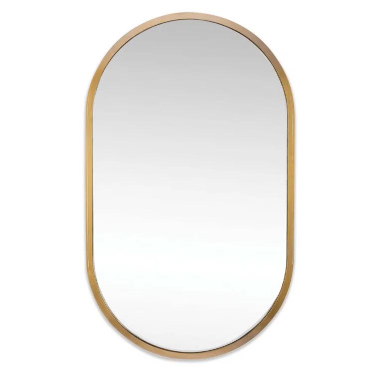 Canal Stainless Steel Flat Wall Mirror