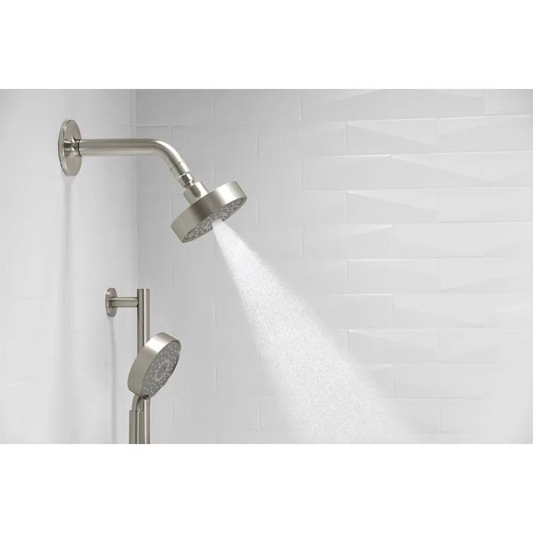 Kohler Purist 2.5 Gpm Multifunction Wall Mount Showerhead, Three Spray Settings, 5.5" High Pressure Spray Head