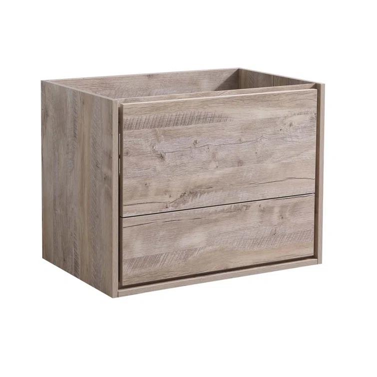 Catania 30" Wall Mount Single Modern Bathroom Cabinet - Cabinet Only (Top and Sink Not Included)