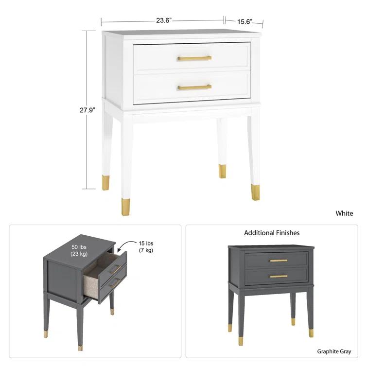 Westerleigh 1-Drawer Nightstand