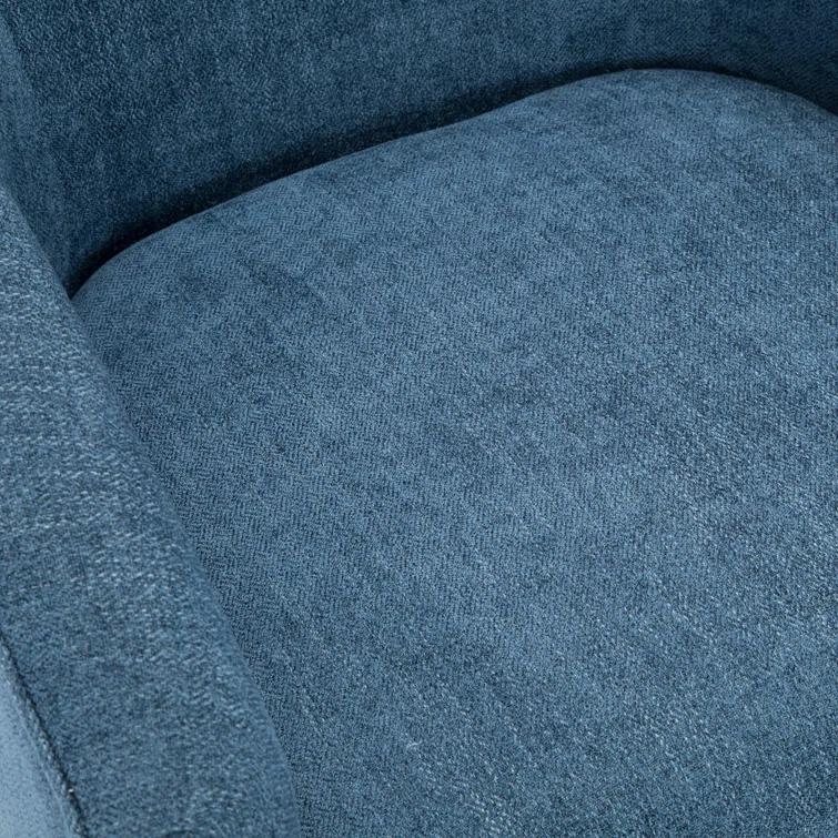 Donovan Upholstered Swivel Barrel Chair