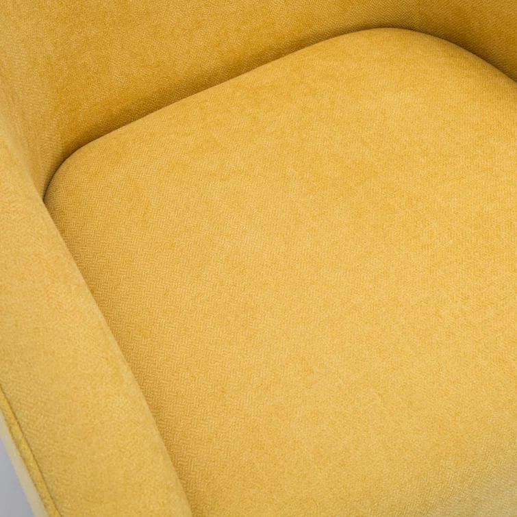 Donovan Upholstered Swivel Barrel Chair