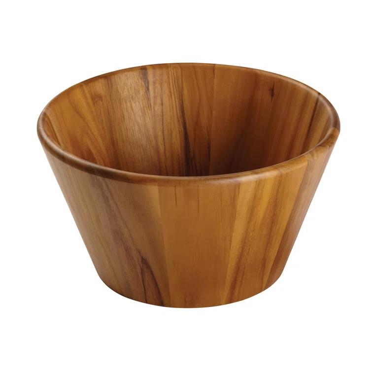 Anolon Pantryware Teak Wood Salad Serving Set, 3 Piece