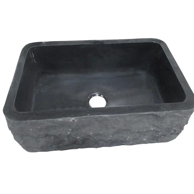 Birgitta 36'' L Farmhouse / Apron Single Bowl Granite Kitchen Sink